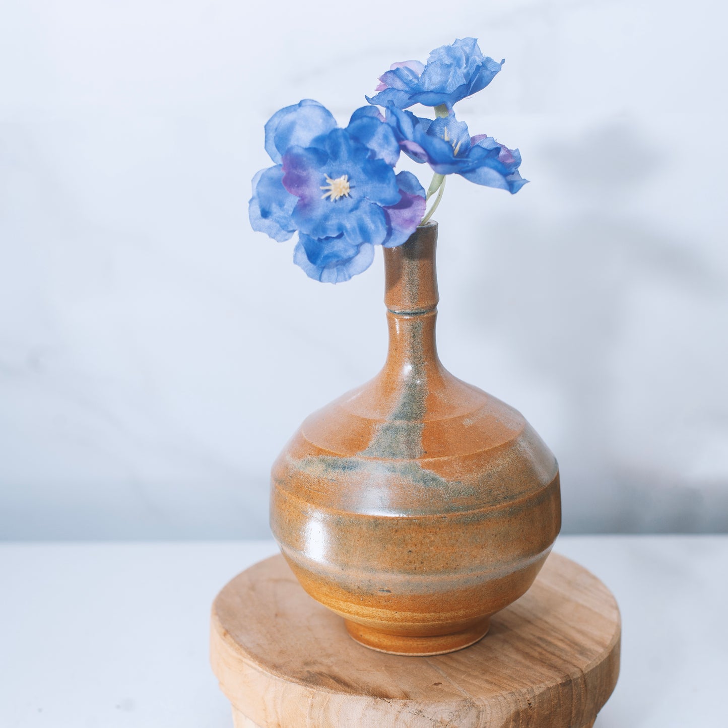 Handmade Ceramic Vase by Korean Artist Kim Young Hwan