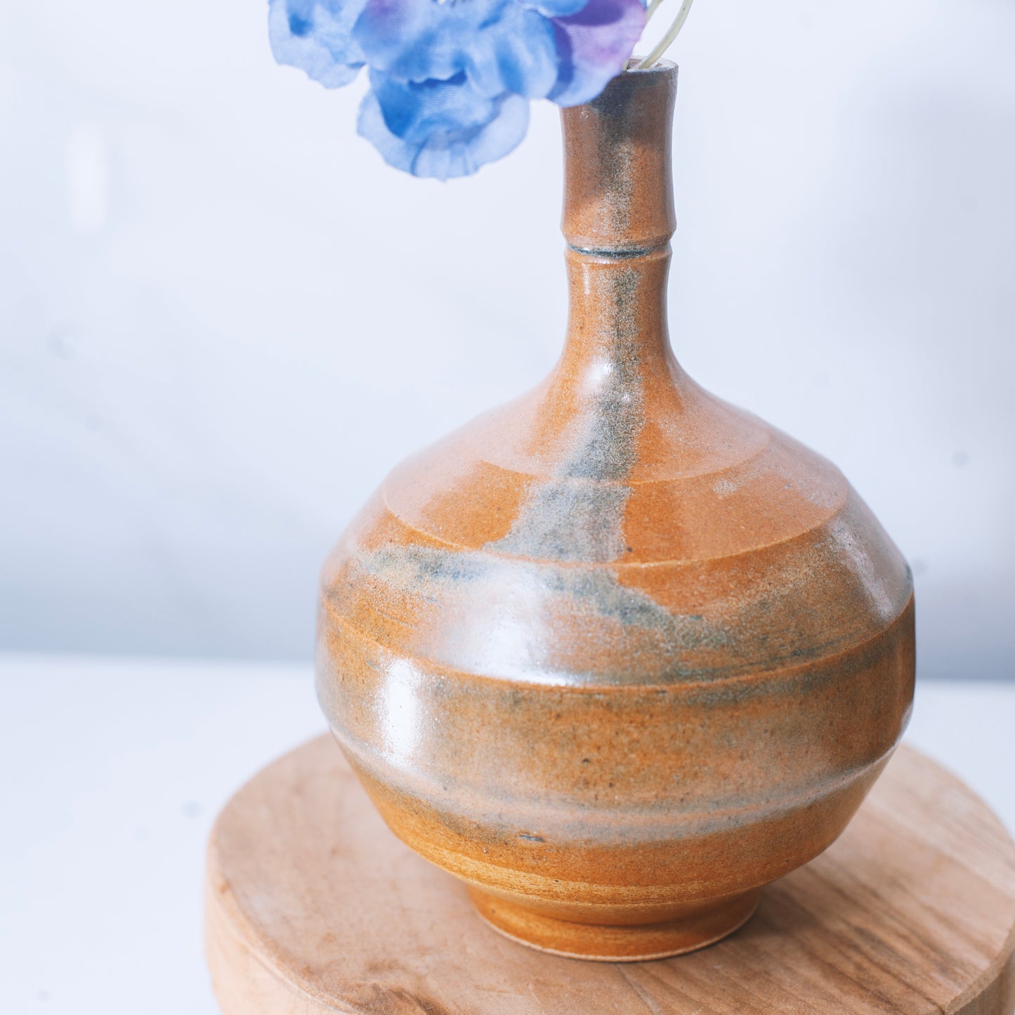 Handmade Ceramic Vase by Korean Artist Kim Young Hwan
