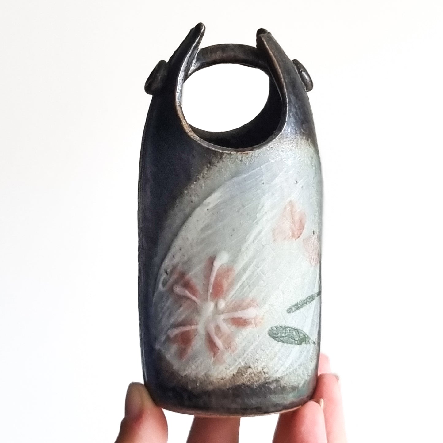 Mini Shigaraki Ware Flower Bud Vase