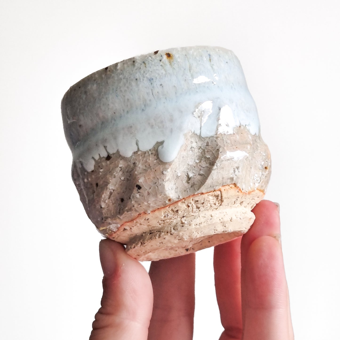 Antique Shigaraki Ware Tea Cups