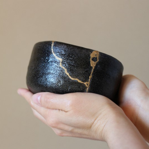 Japanese Matcha Bowl Black