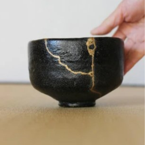 Japanese Matcha Bowl Black