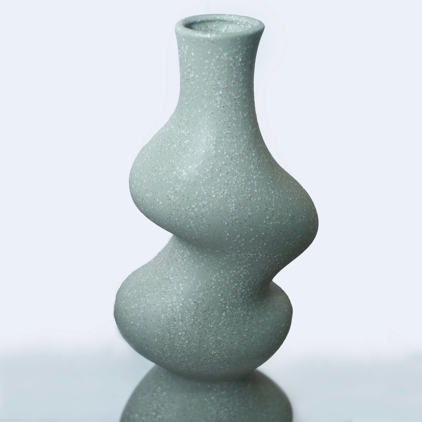 Green Wiggle Vase