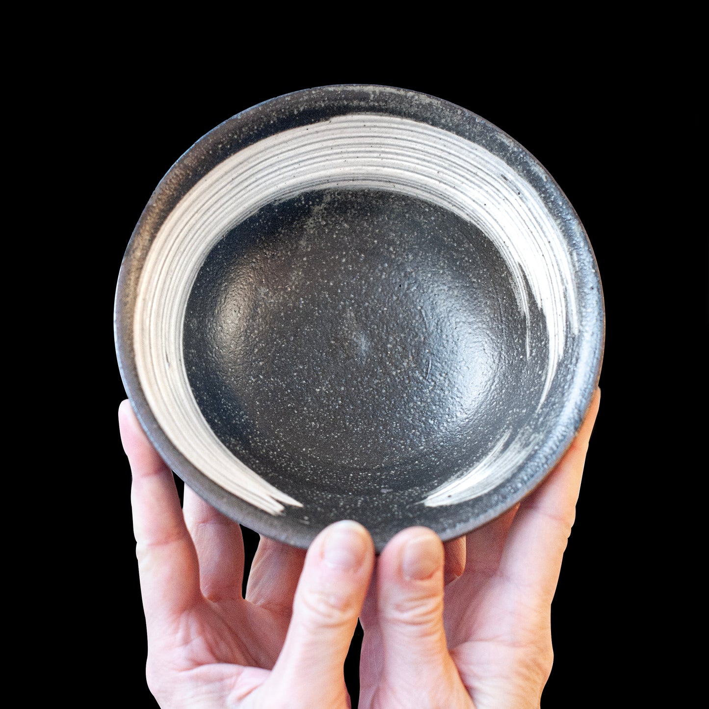 Enso Brushed Shigaraki Ware Bowl