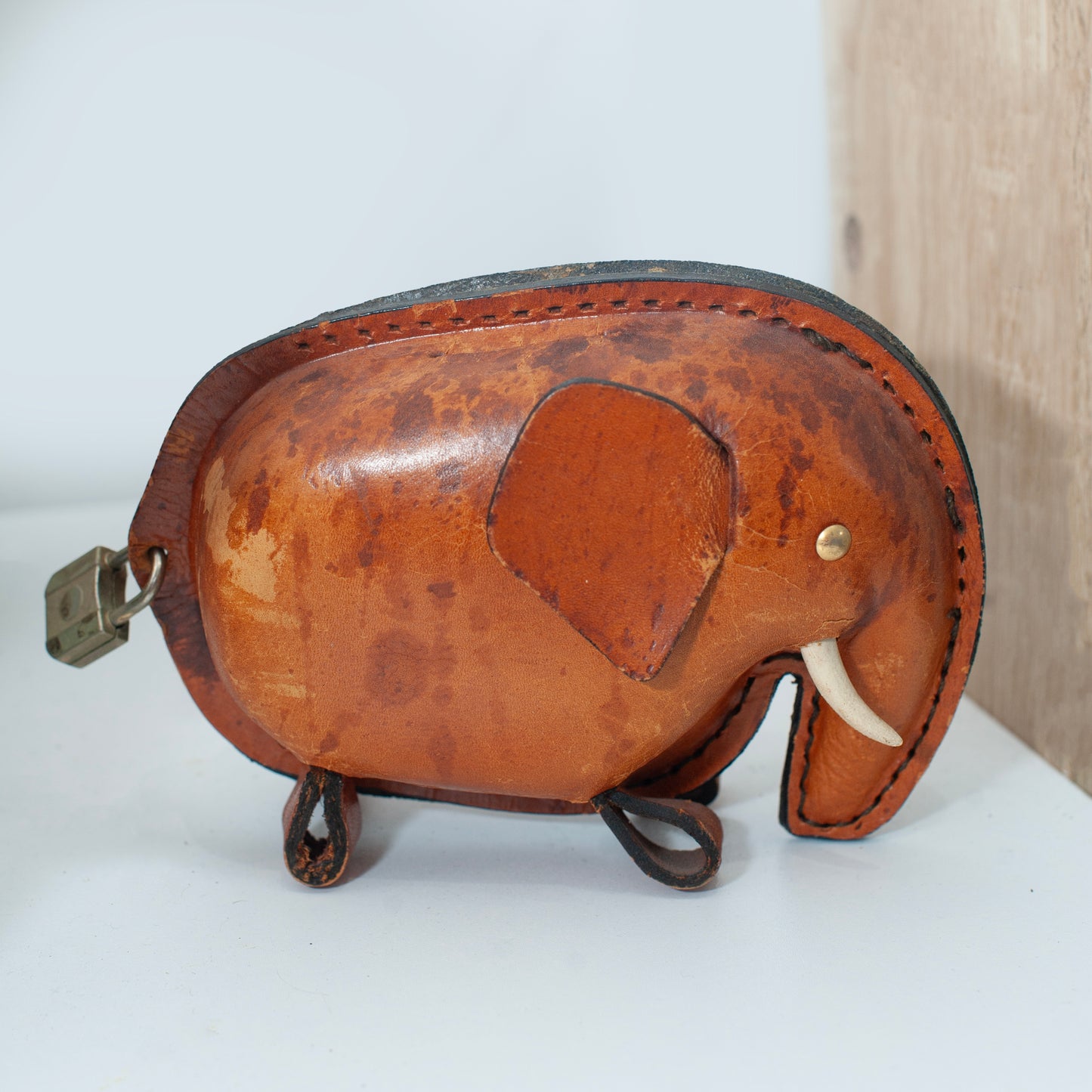 Vintage Kounoike Elephant Coin Bank | Japan