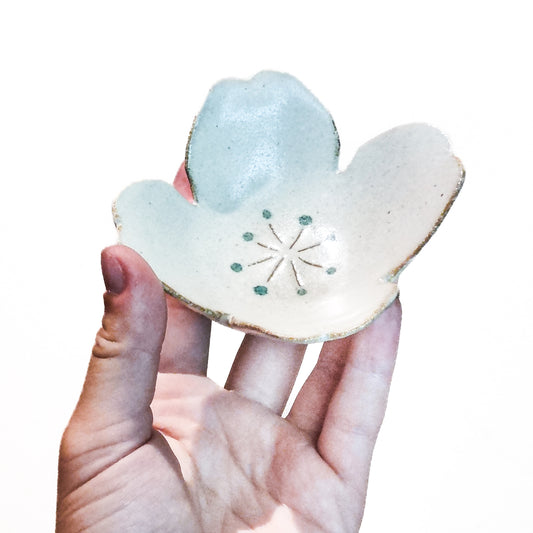 Flower Shaped Ceramic Side Dish