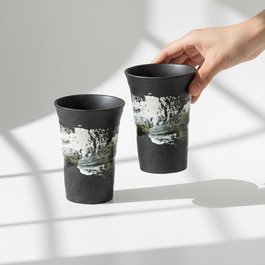 Hakeme Snowy Mountain Tumbler Cup