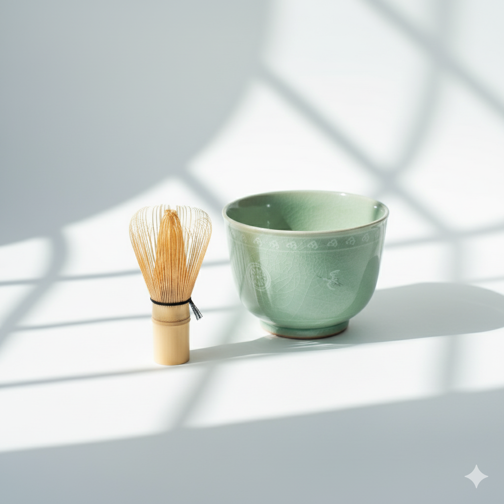 Porcelain Egret Green Celadon Bowl | Korea