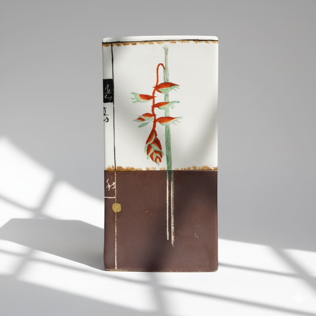 Fabienne Jouvine Paris Chinese Porcelain Vase | Circa 1999