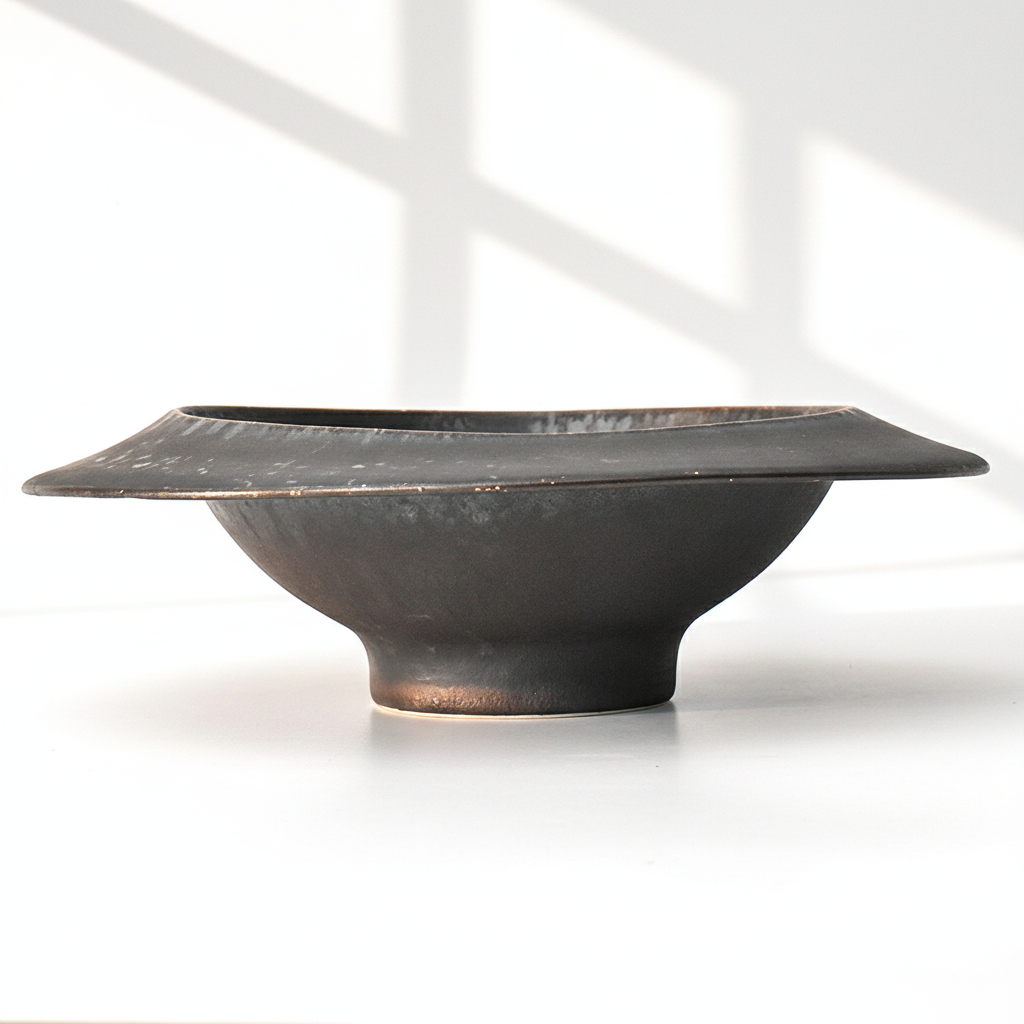 Gold Crystal Mukozuke Bowl/ Ikebana Vase [Pre-order]