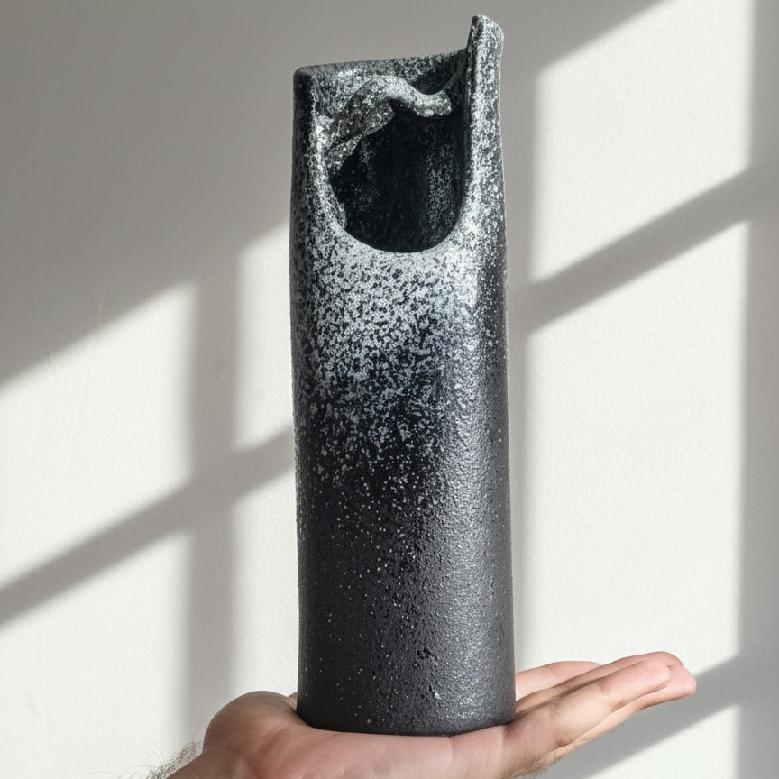 Shigaraki Ware Flower Vase