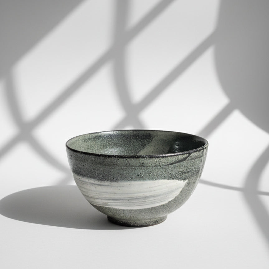 Shigaraki Ware Kuroiso Acorn Bowl