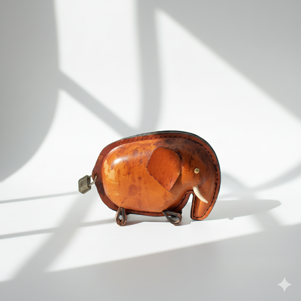 Vintage Kounoike Elephant Coin Bank | Japan