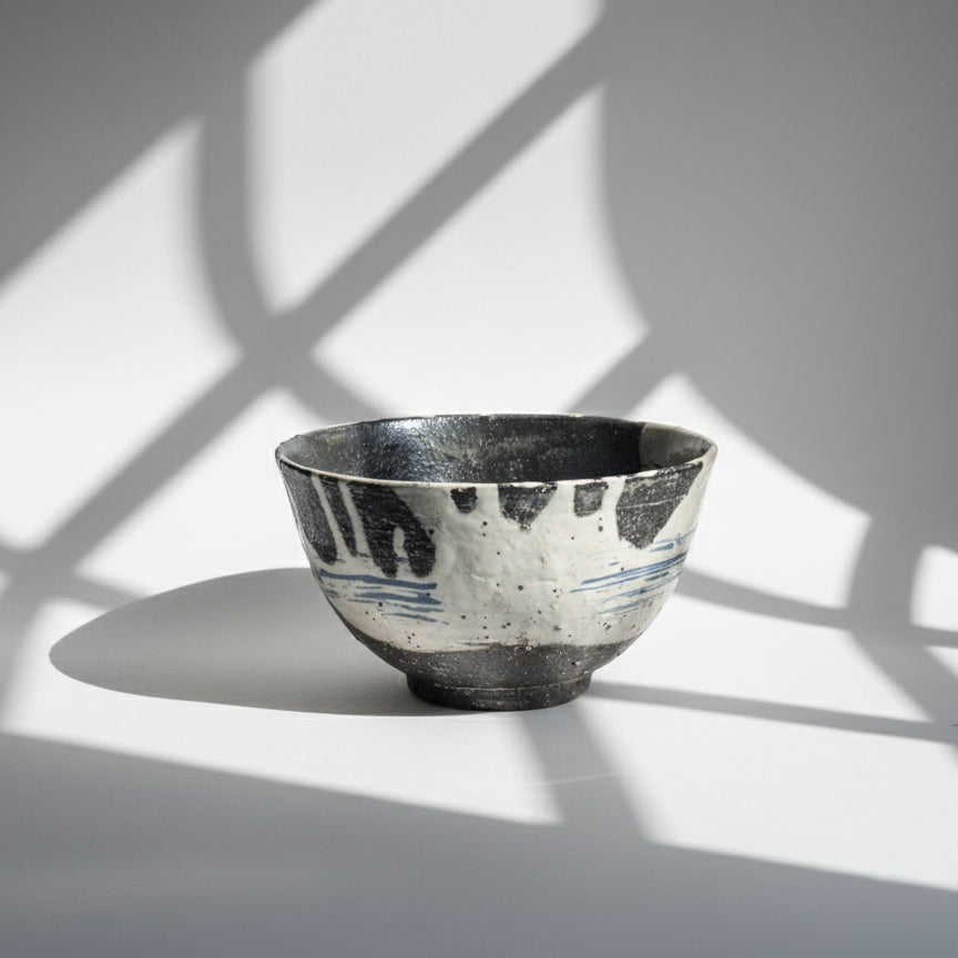 Shigaraki-ware Tidal Wave Bowl