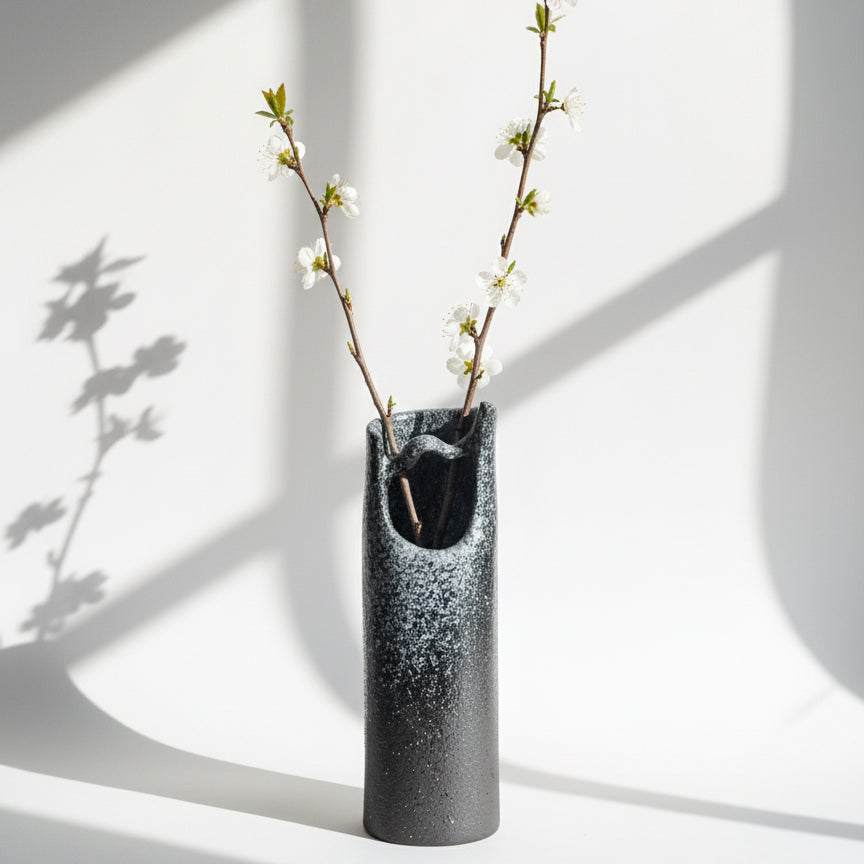 Shigaraki Ware Flower Vase