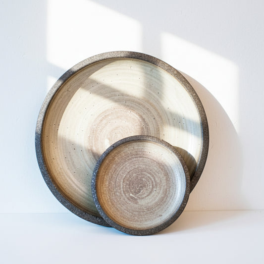 Powder-Coated Brushed Plate (L)