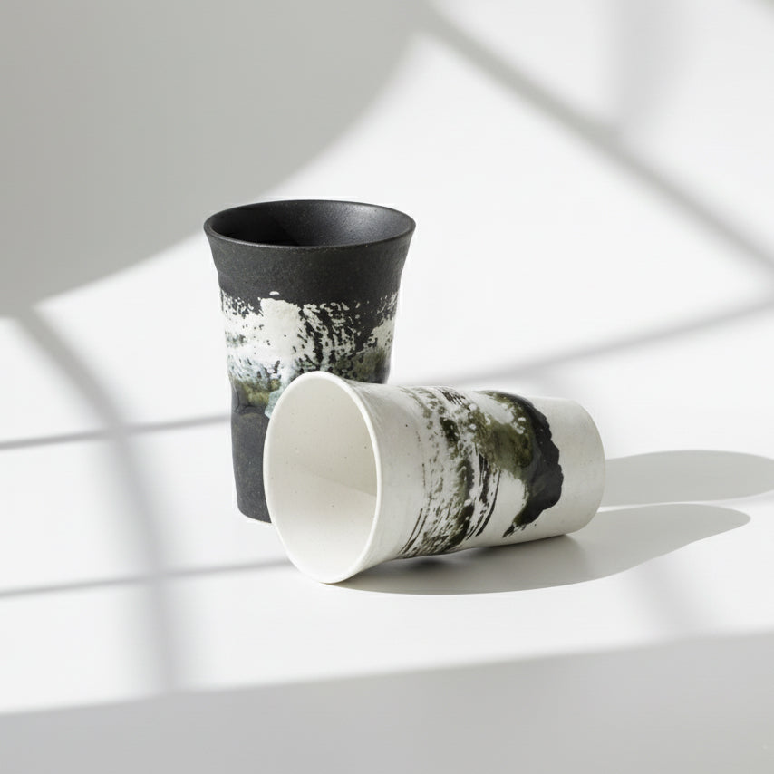 Hakeme Snowy Mountain Tumbler Cup