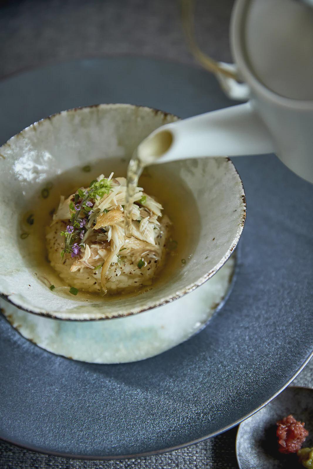 Japanese Mino Ware Green Crackle Glass Ash Plate