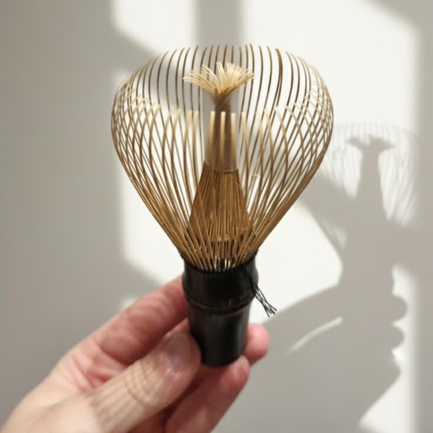 Japanese Matcha Whisk | Handcarved Bamboo Tea Ceremony Chasen