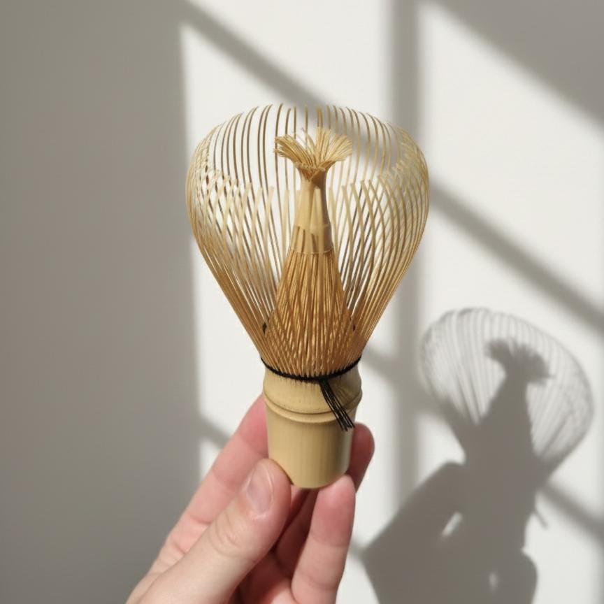 Japanese Matcha Whisk | Handcarved Bamboo Chasen Tea Ceremony Tool
