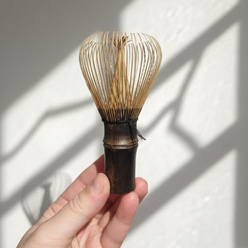 Japanese Matcha Whisk | Handcarved Bamboo Tea Ceremony Chasen