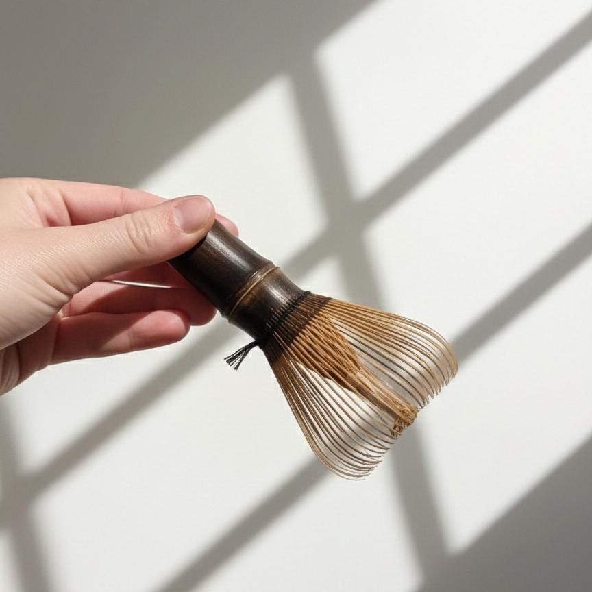 Japanese Matcha Whisk | Handcarved Bamboo Tea Ceremony Chasen